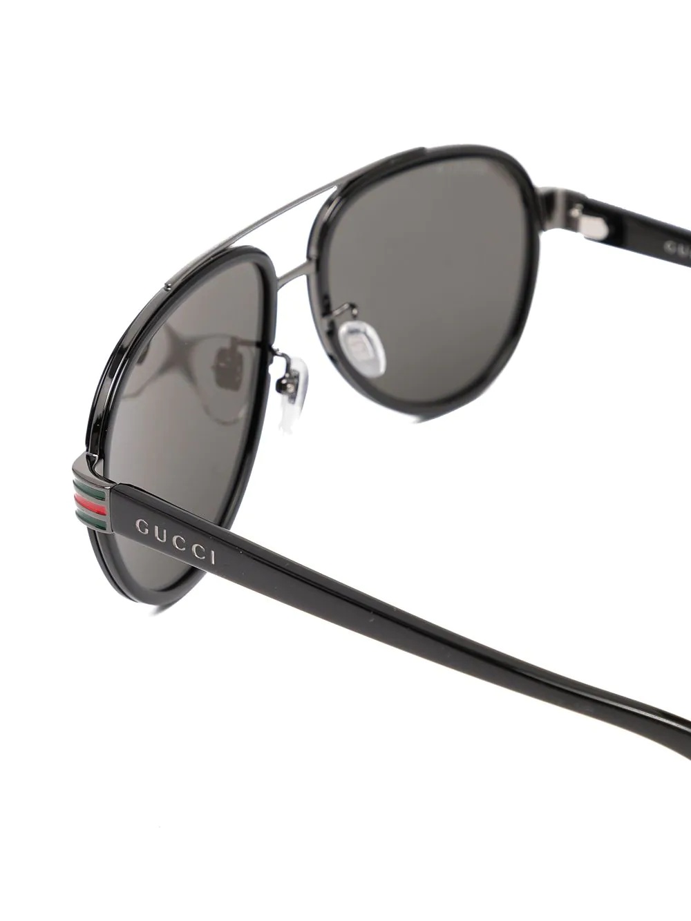 tinted pilot-frame sunglasses - 3