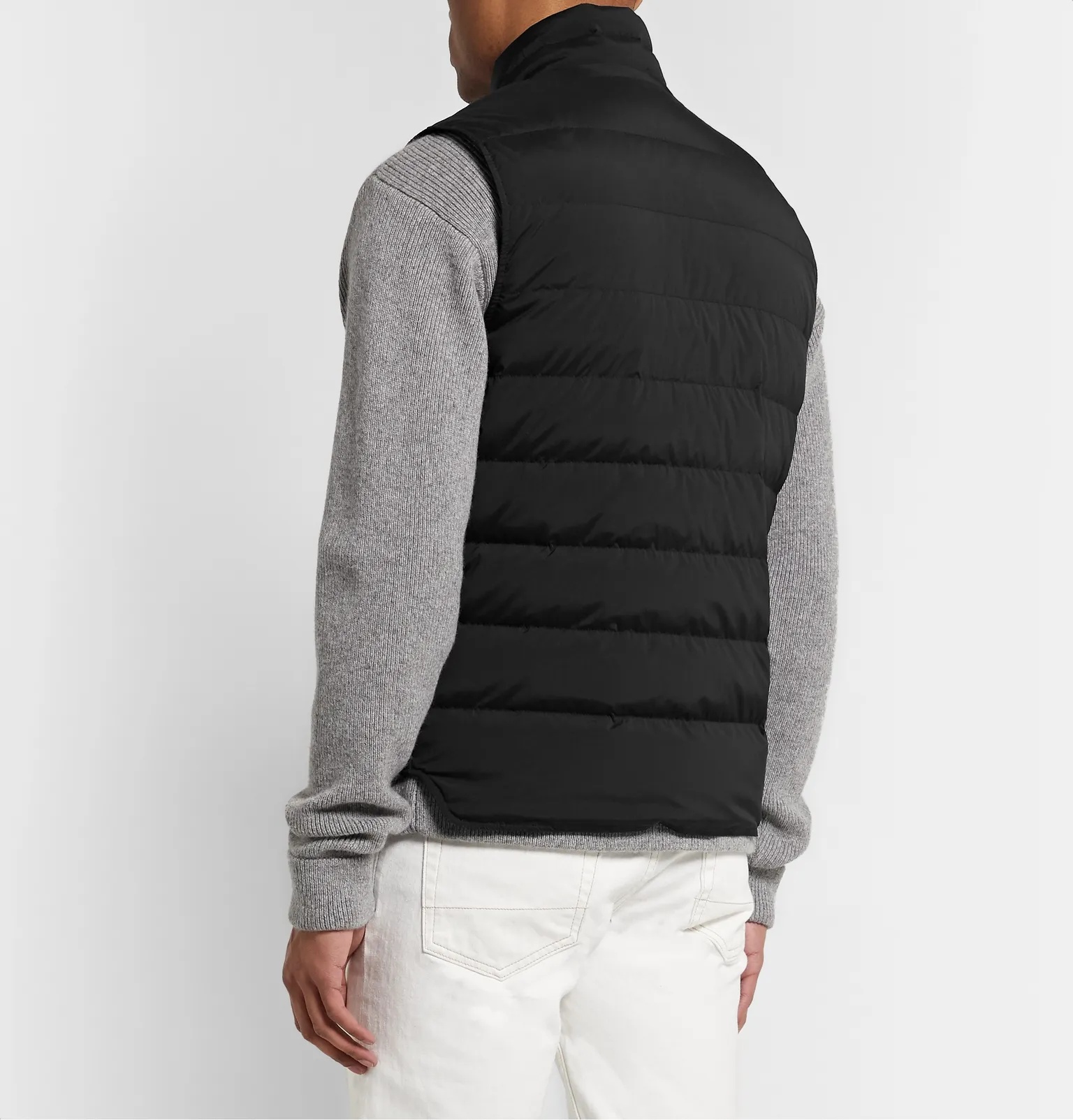 Quilted Shell Down Gilet - 5