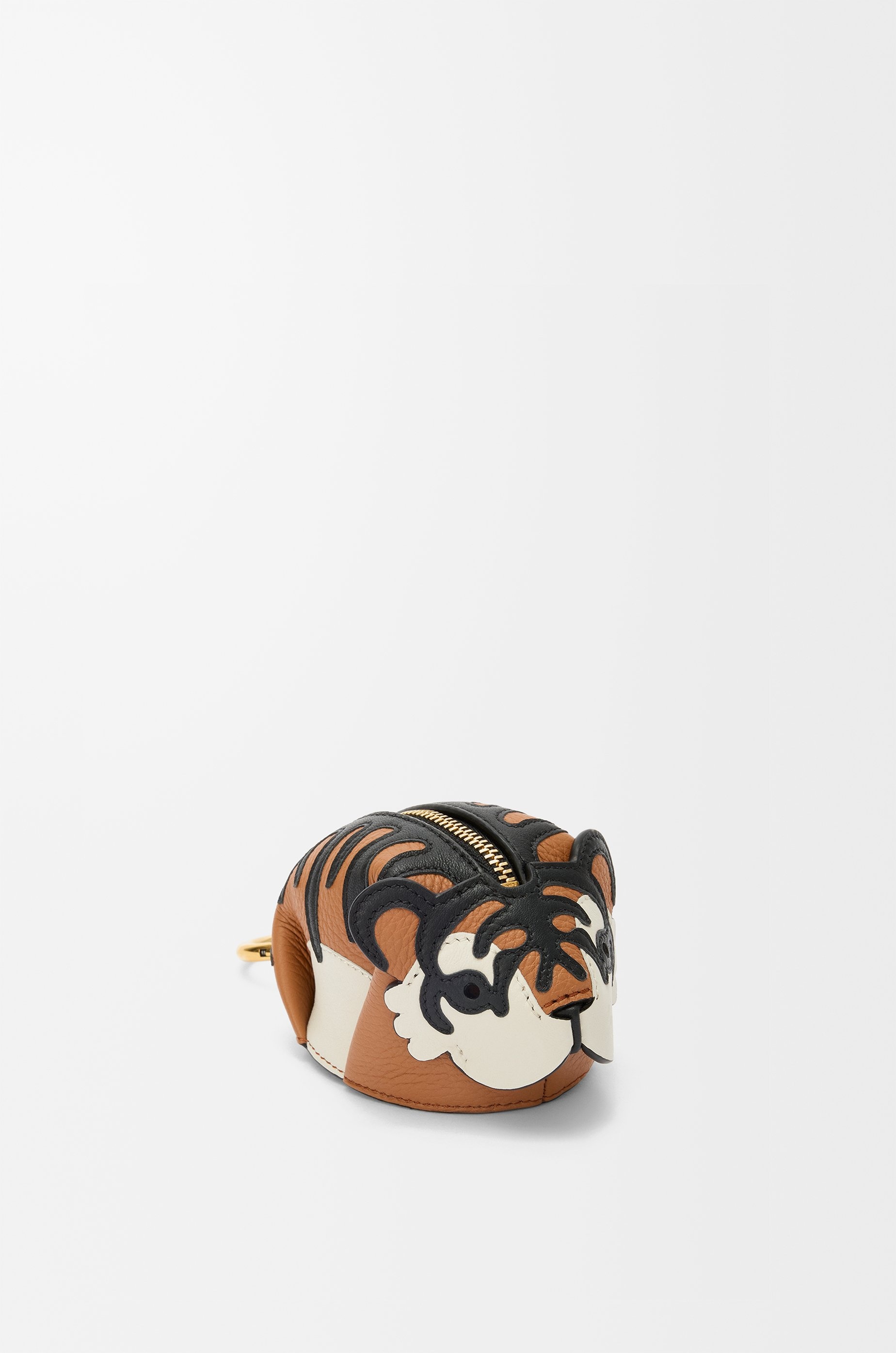 Tiger coin case charm in classic calfskin 2