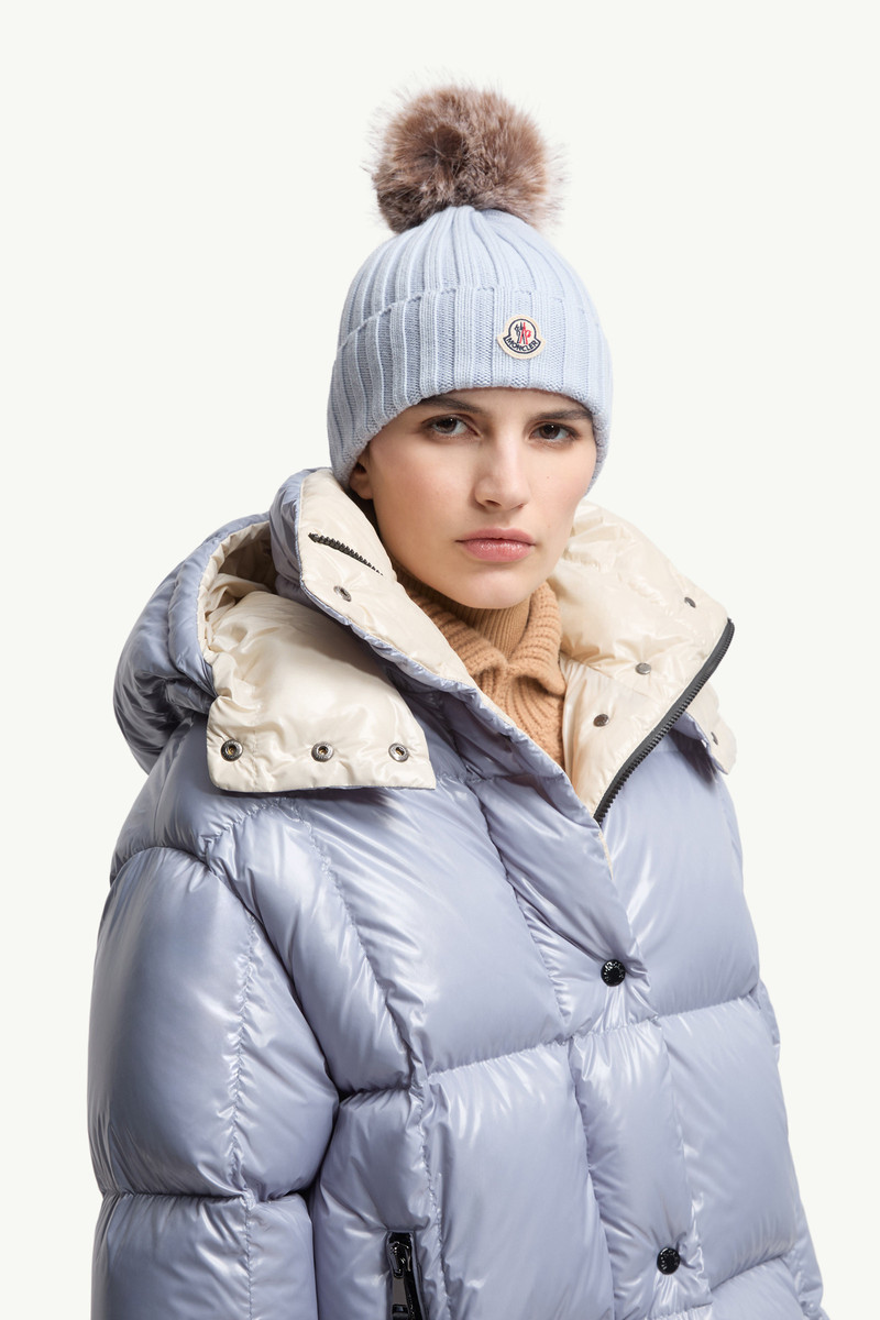 Moncler Wool Beanie with Pom Pom outlook