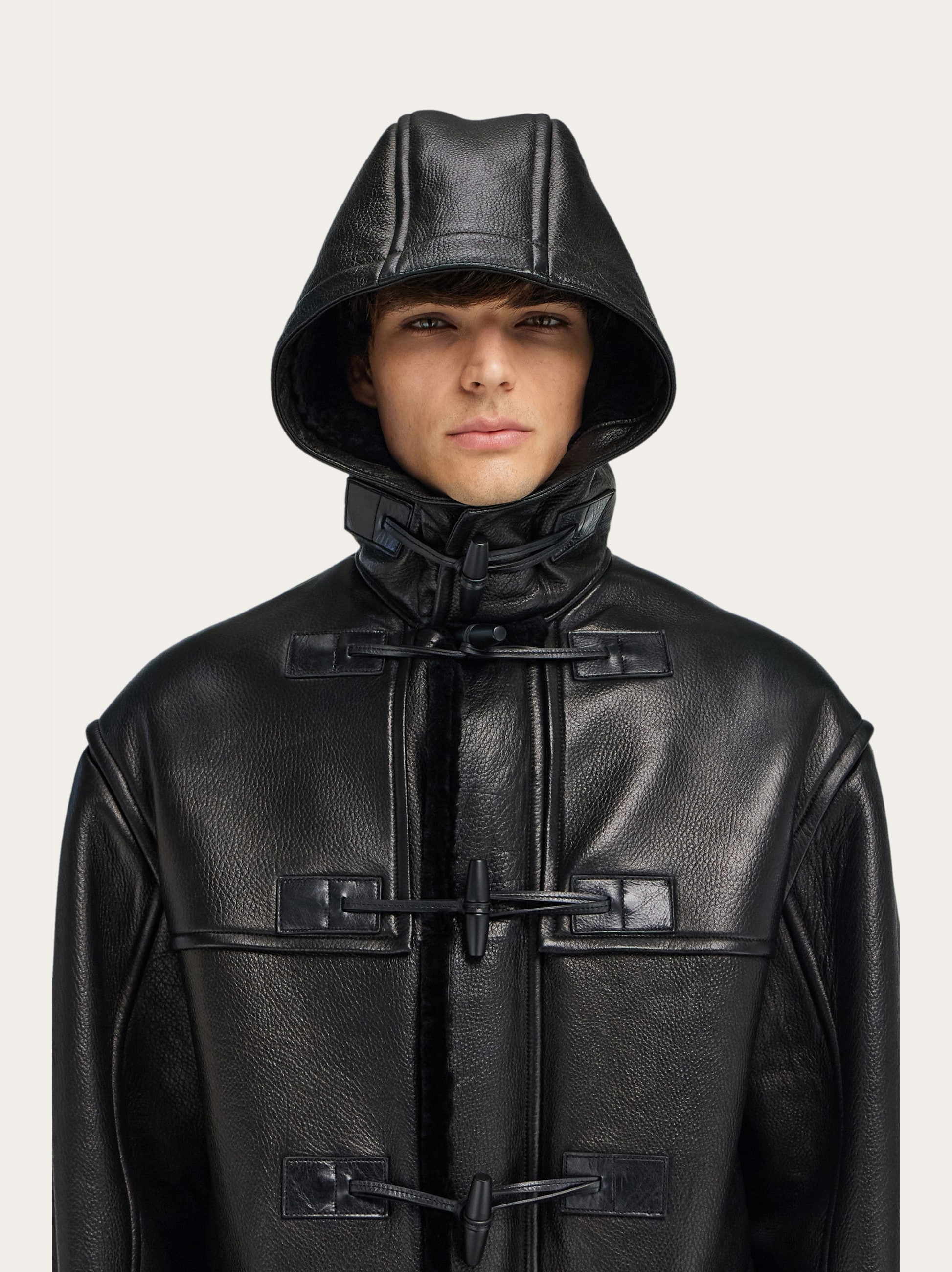 Deerskin padded blouson - 6