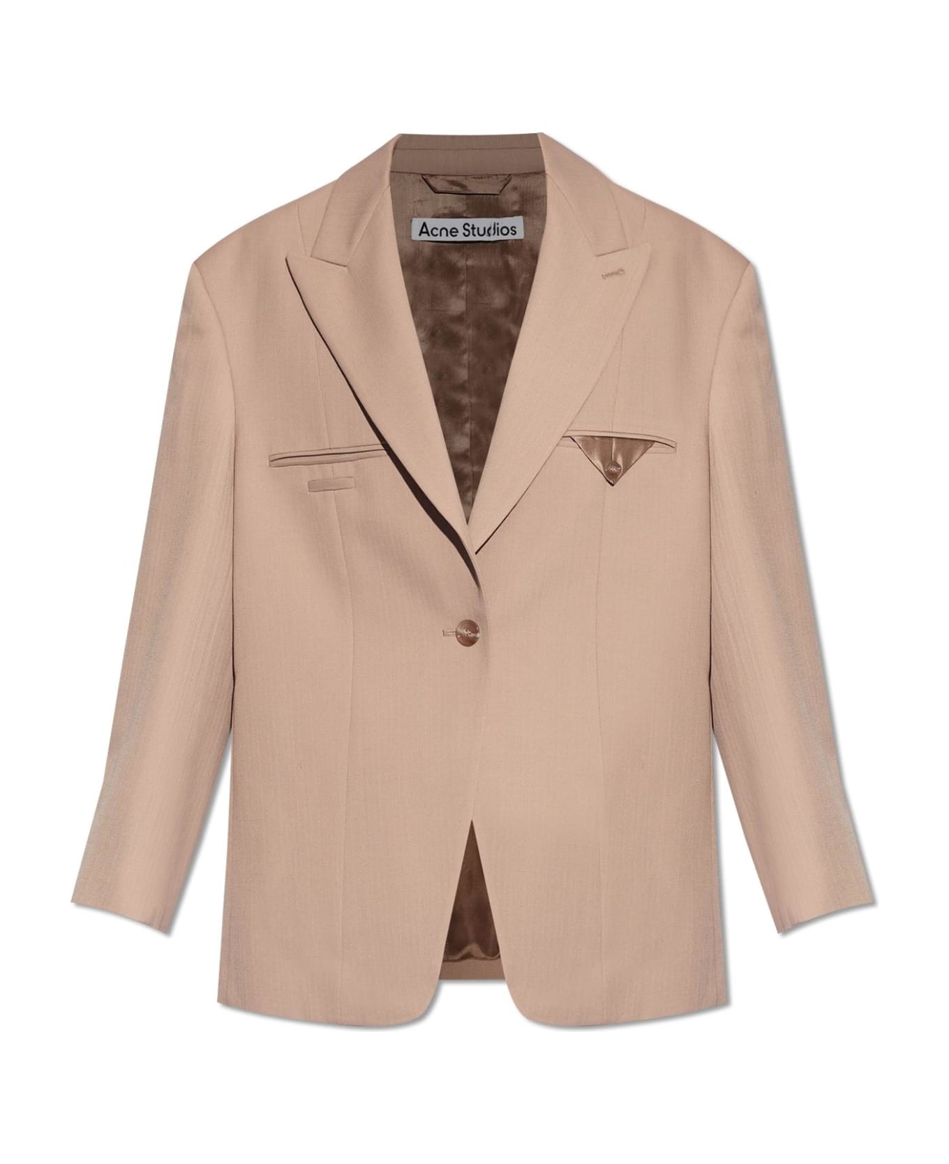 Tailored Single-breasted Jacket - 1