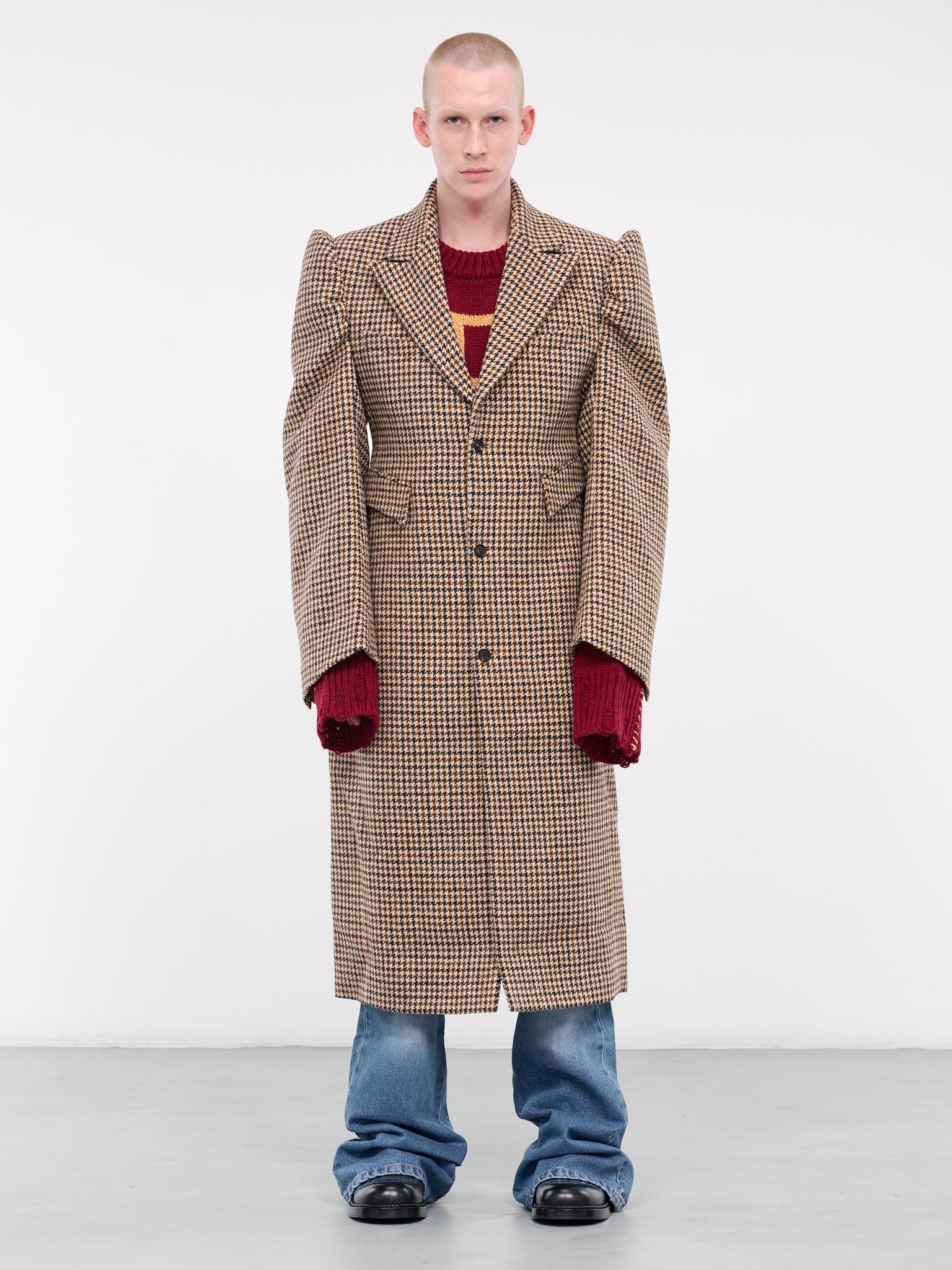Houndstooth Coat - 1