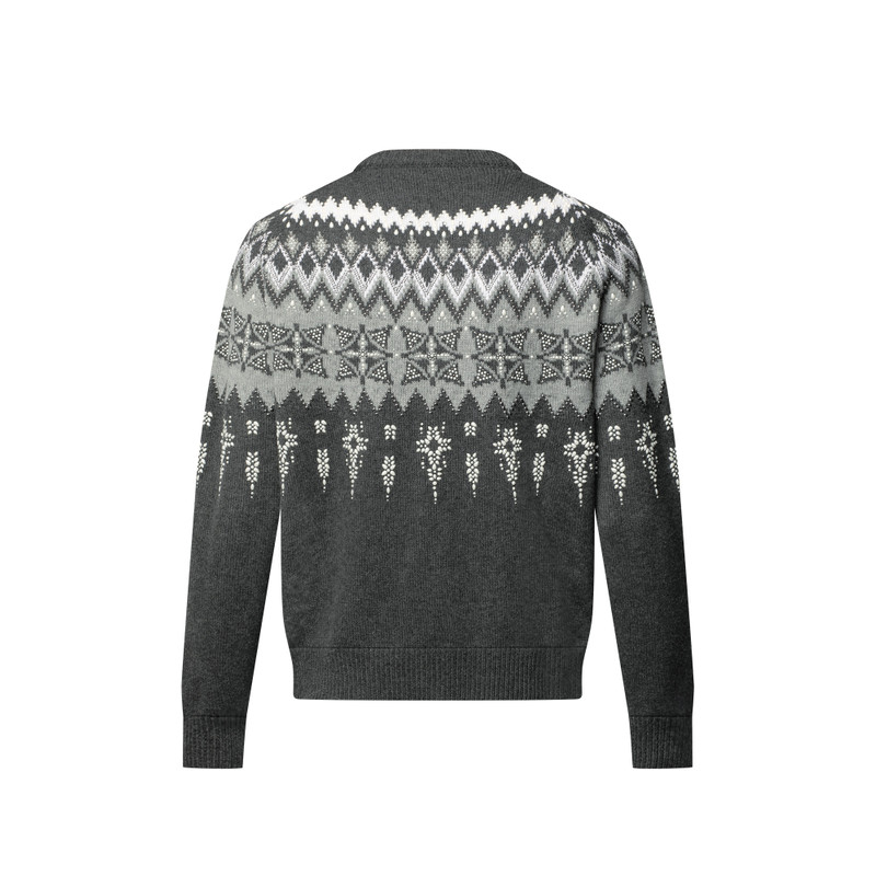 Embellished Wool-Cashmere Blend Pullover 3