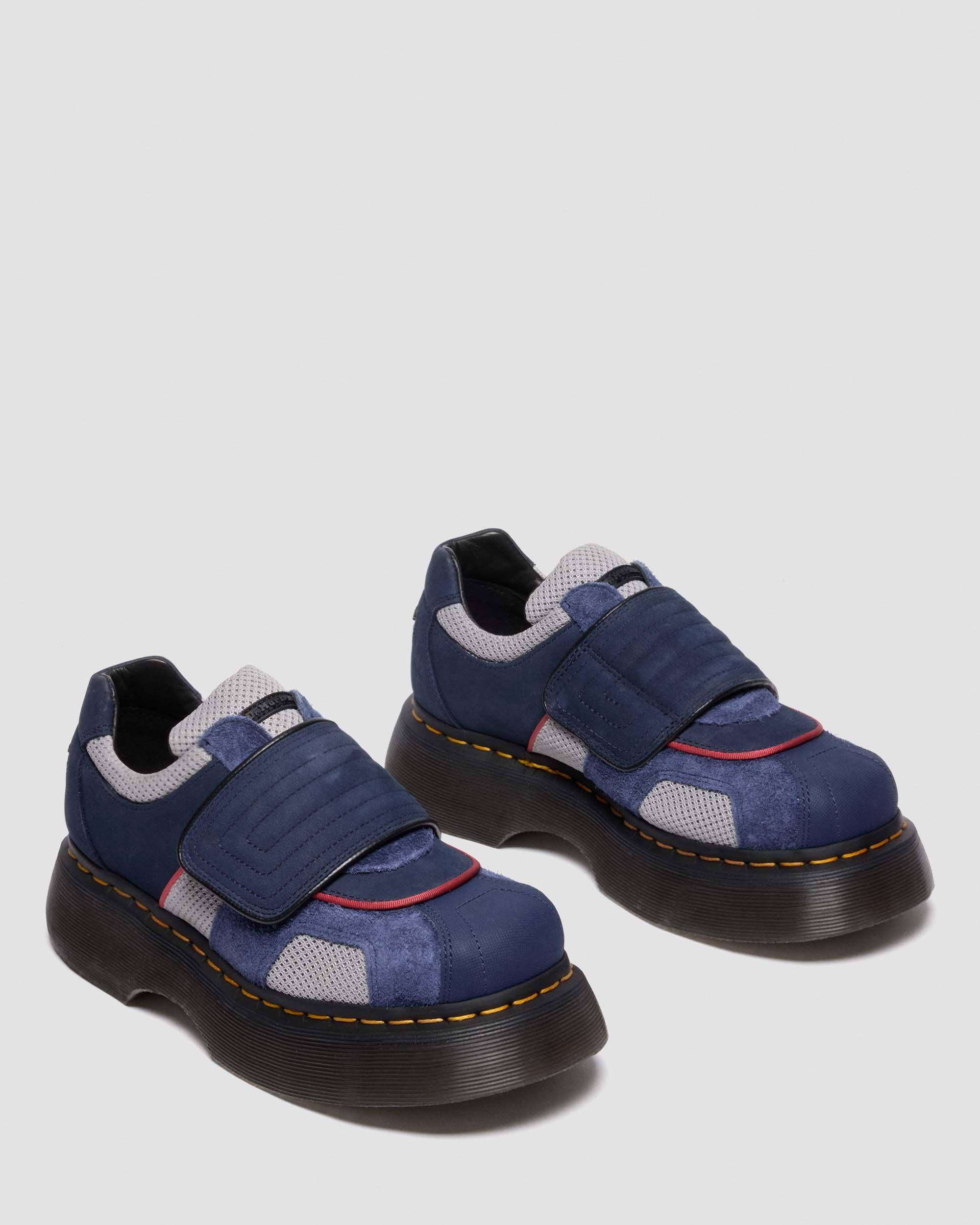 BUZZ STRAP MIXED MATERIAL SHOES - 4