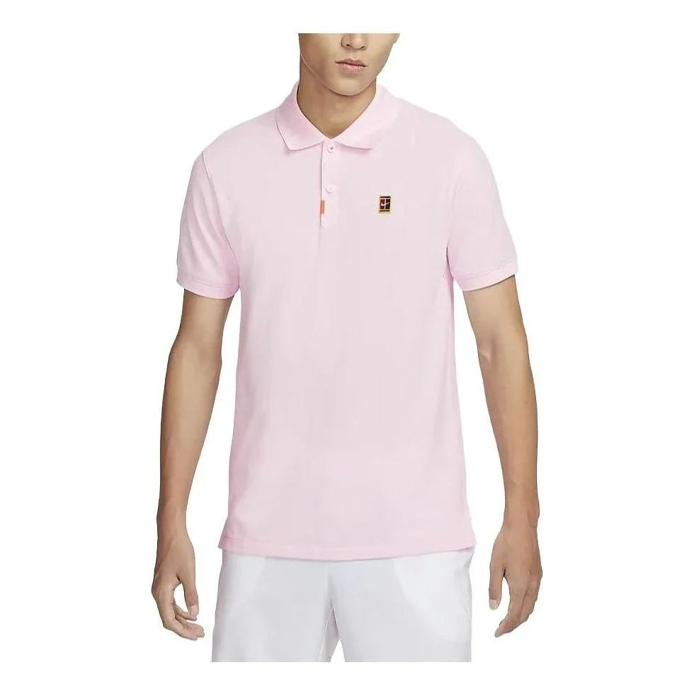 Nike Slim-Fit Polo Shirt 'Pink' DA4380-663 - 1