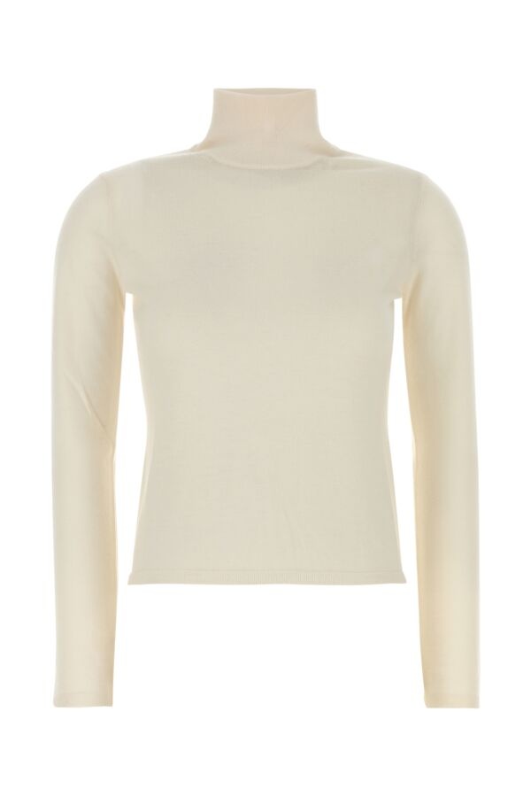 Max Mara Women Ivory Cashmere Patroni Sweater - 1