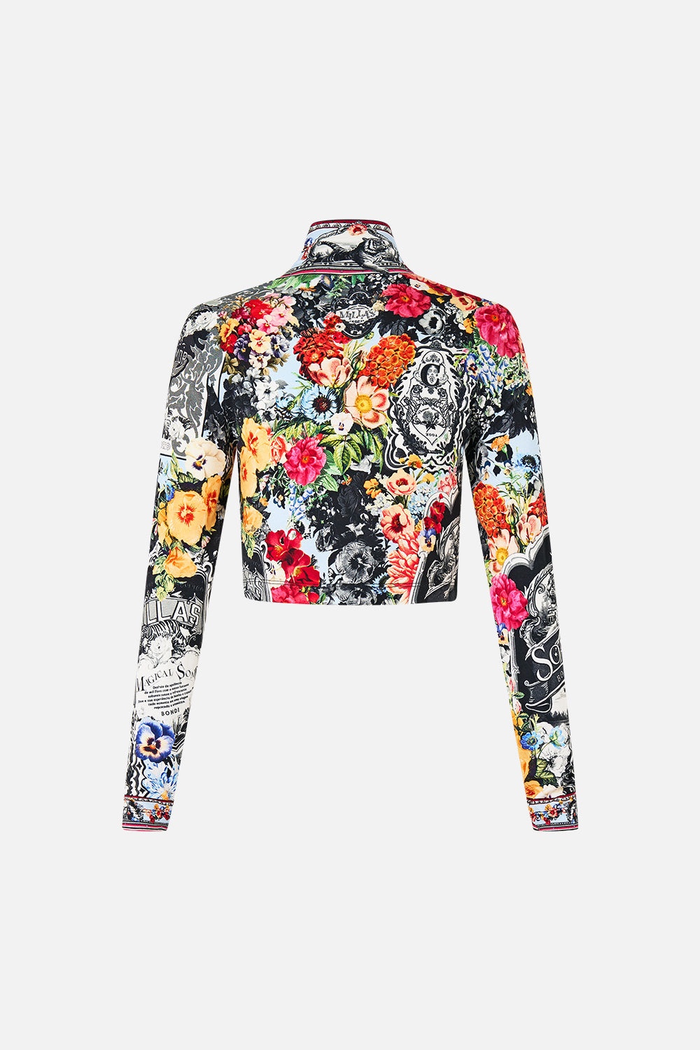 CROPPED JERSEY TURTLENECK - 7