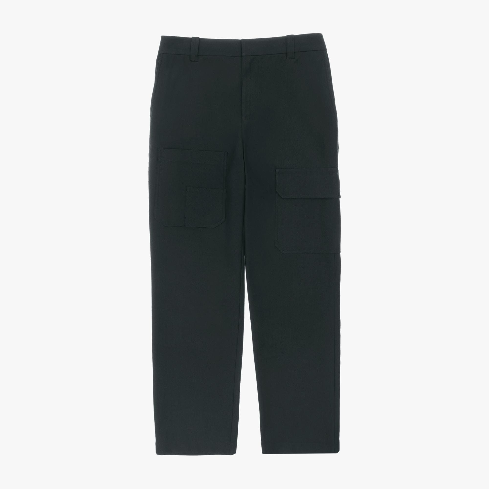 WOOL GABARDINE CARPENTER PANTS - 1