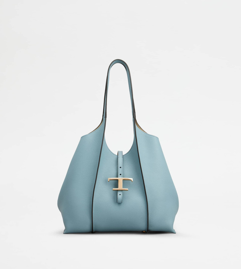 T TIMELESS SHOPPING 가방 - LIGHT BLUE - 1
