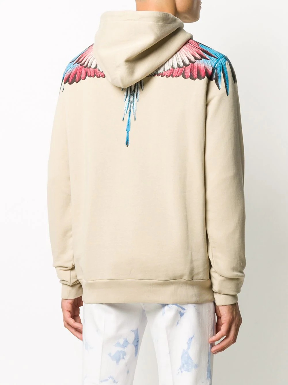 Wings-print hoodie - 4