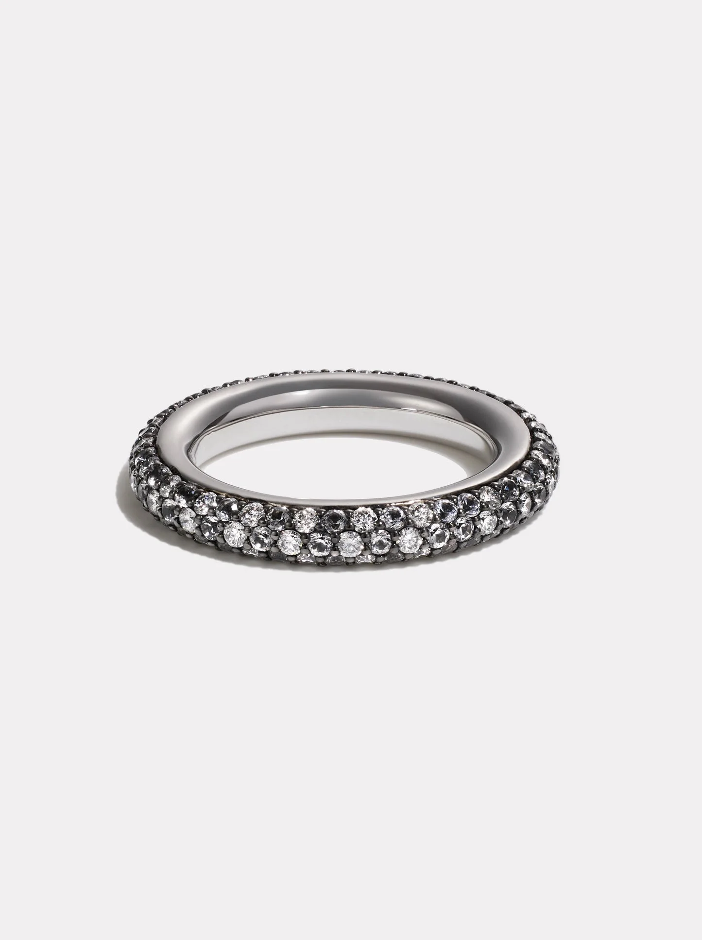 Chubby Band Pave Diamond & Sapphire - 1