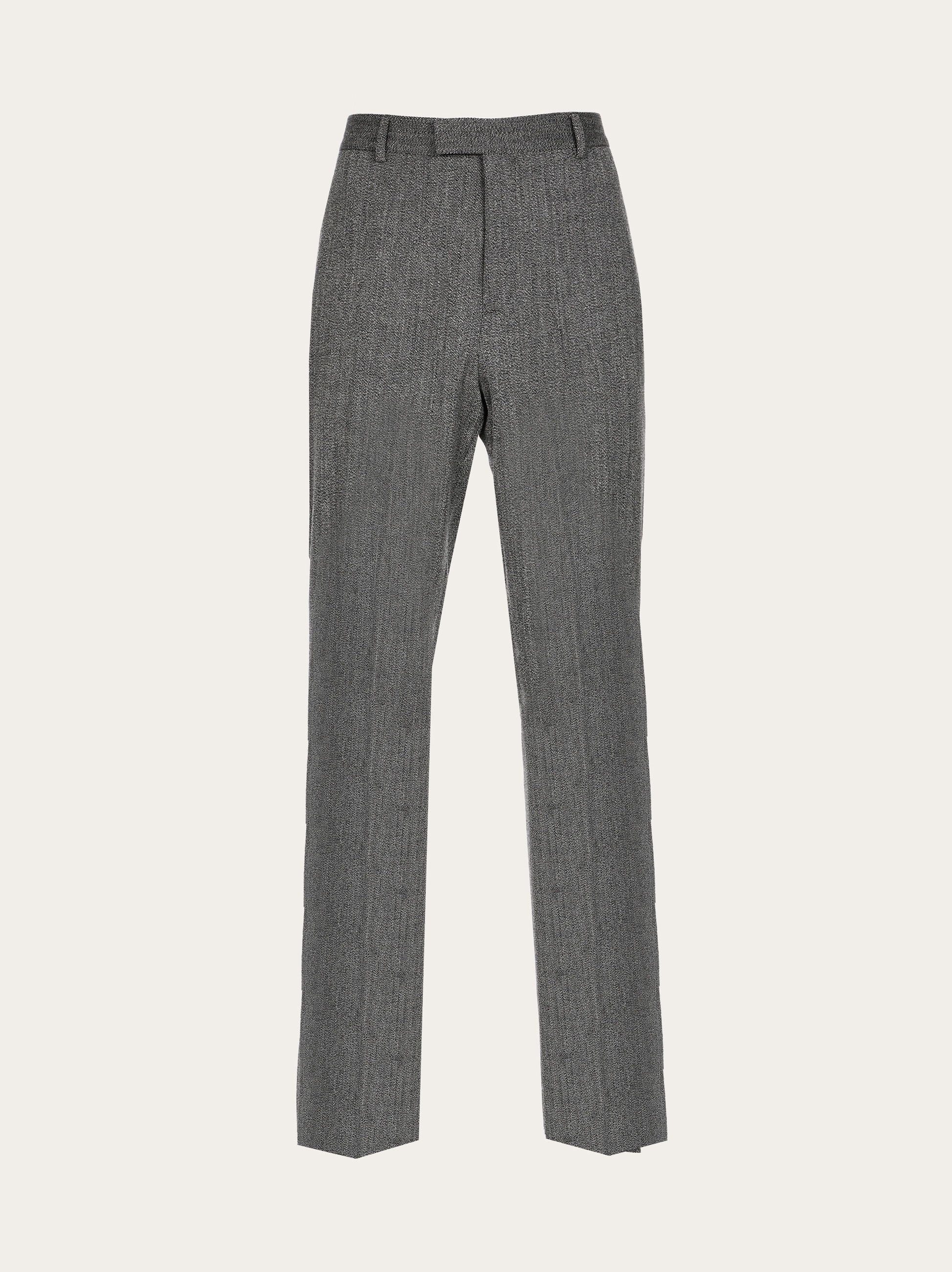 Flat front tailored trouser - 1