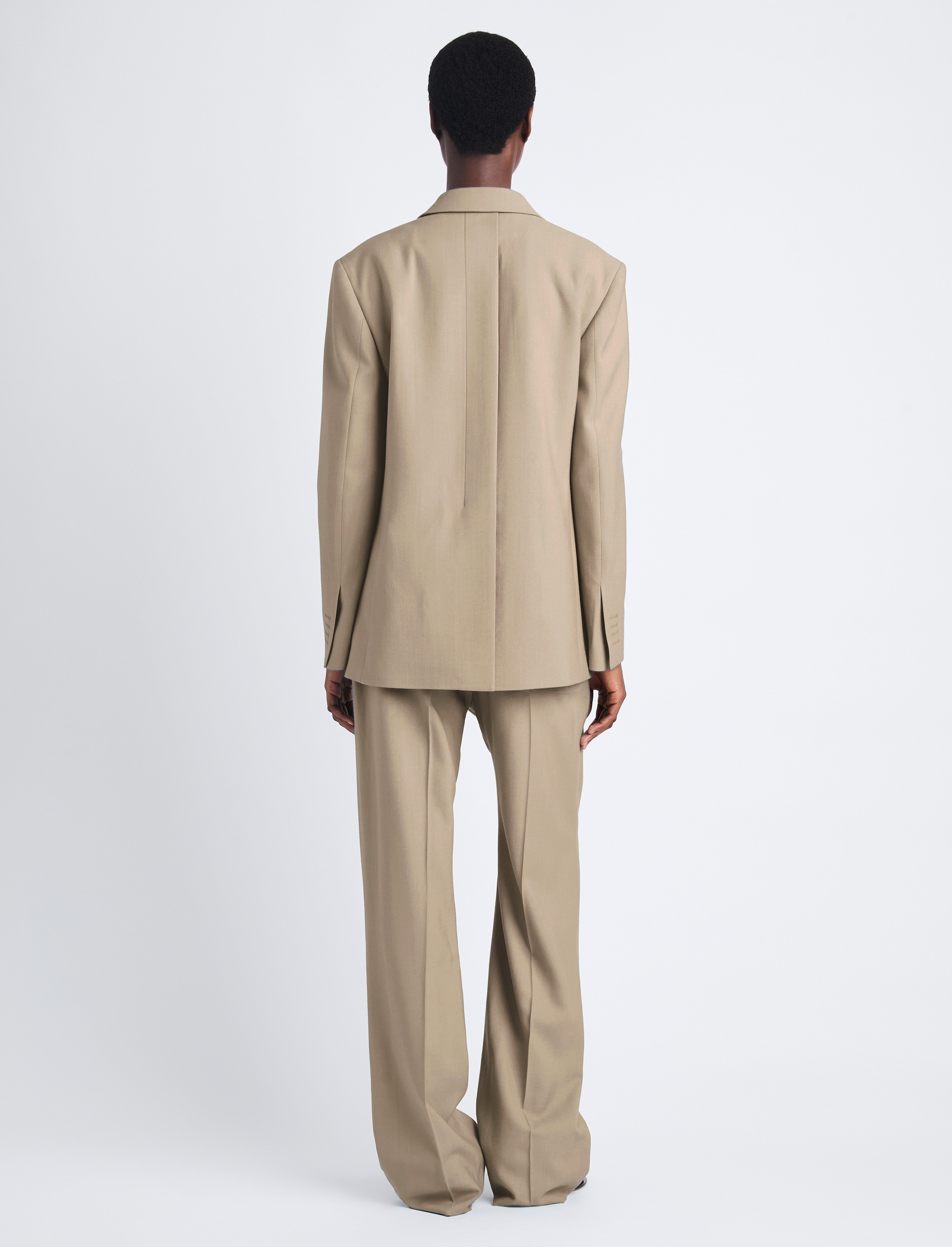Devon Jacket in Viscose Wool - 4