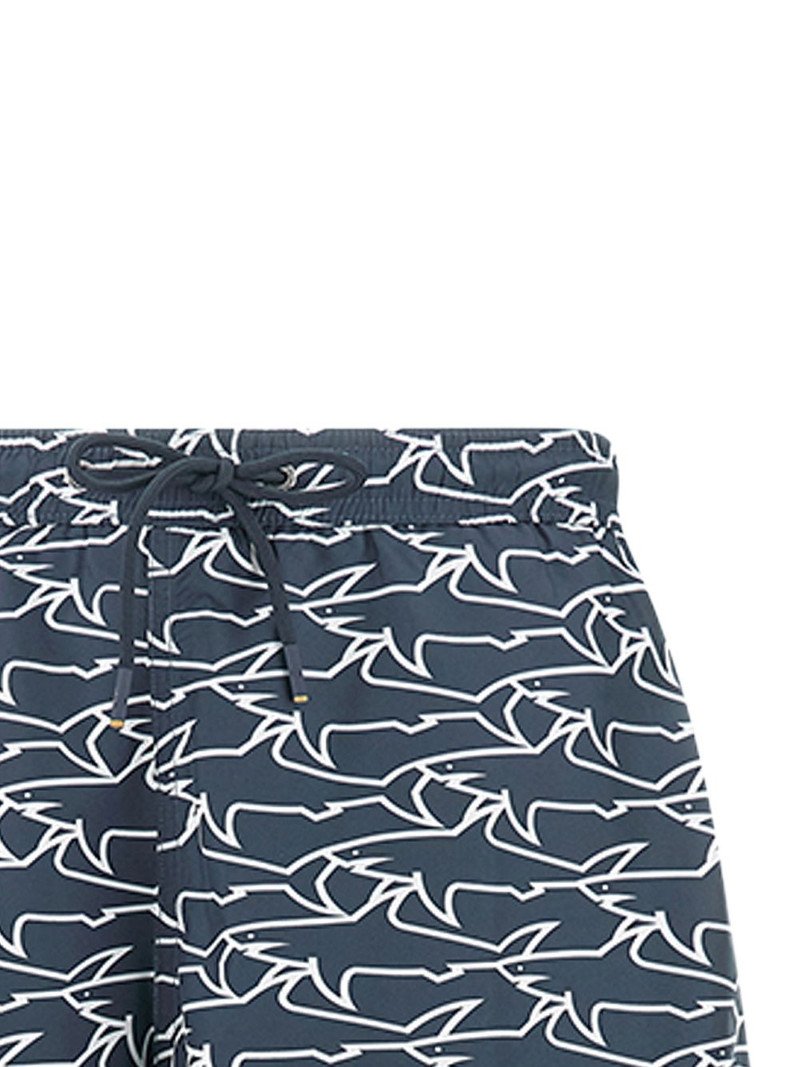 Paul & Shark shark-print swim shorts outlook