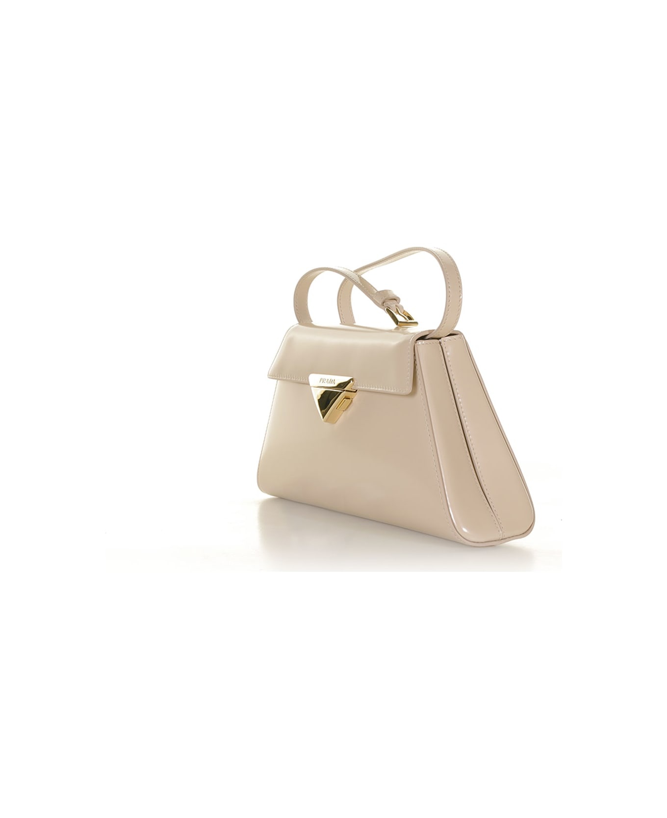 Medium Handbag In Brushed Leather - 2