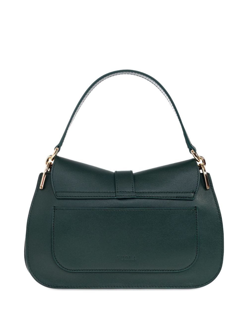 buckle-fastening top-handle bag - 3
