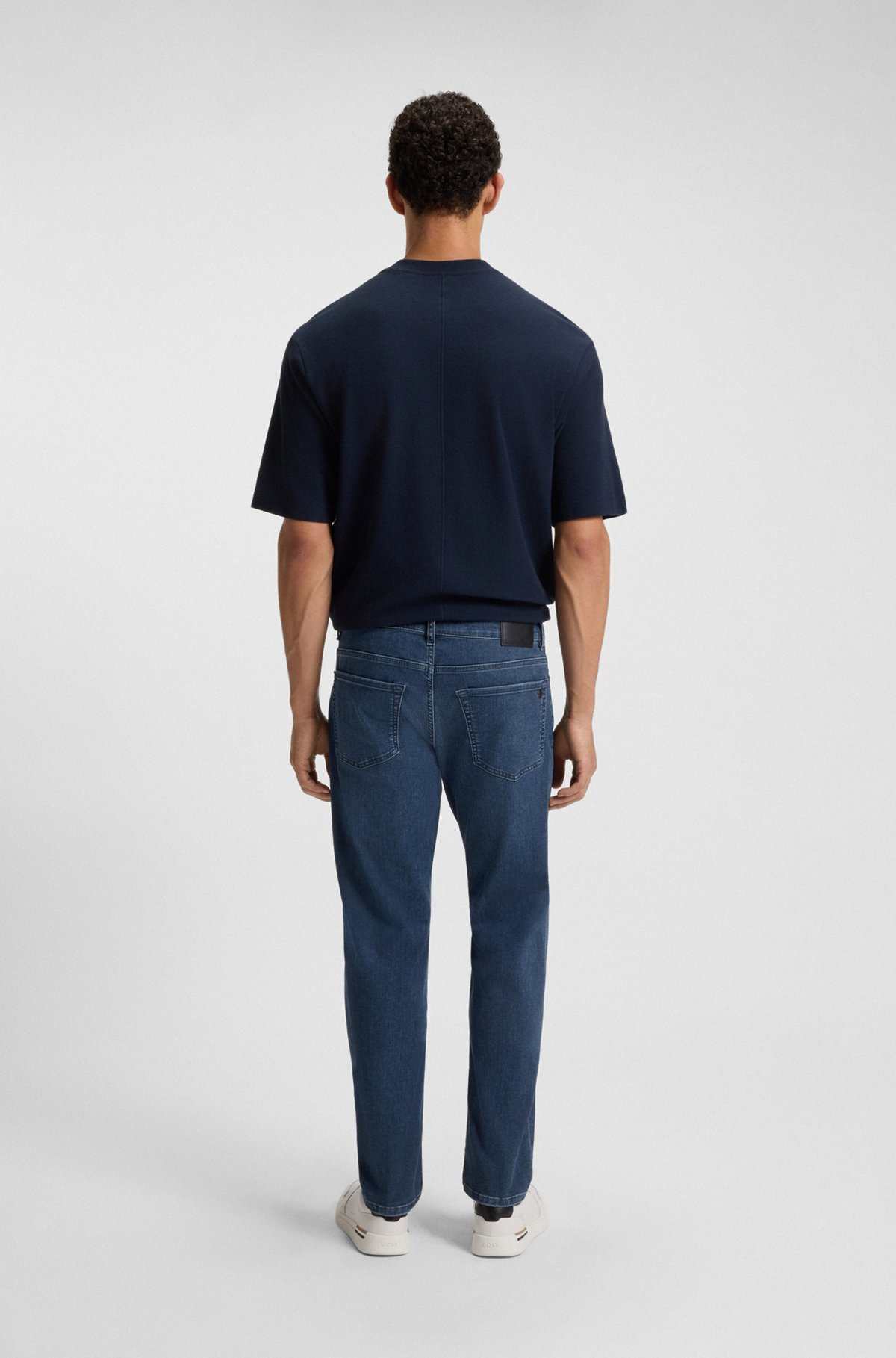 MAINE REGULAR-FIT JEANS IN BLUE SOFT-MOTION DENIM - 4