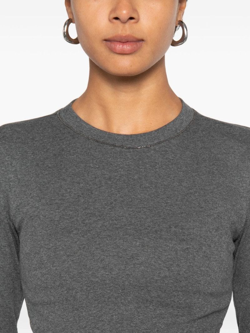 Cotton crewneck sweater 4