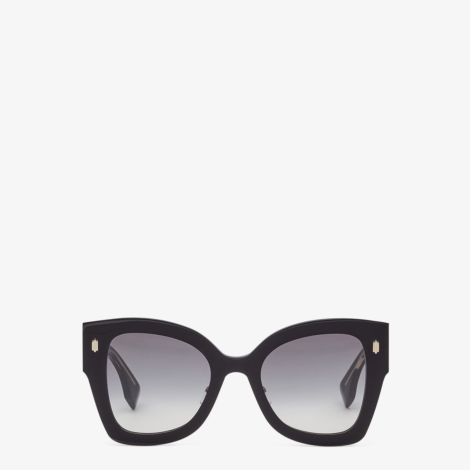 Black acetate sunglasses - 1