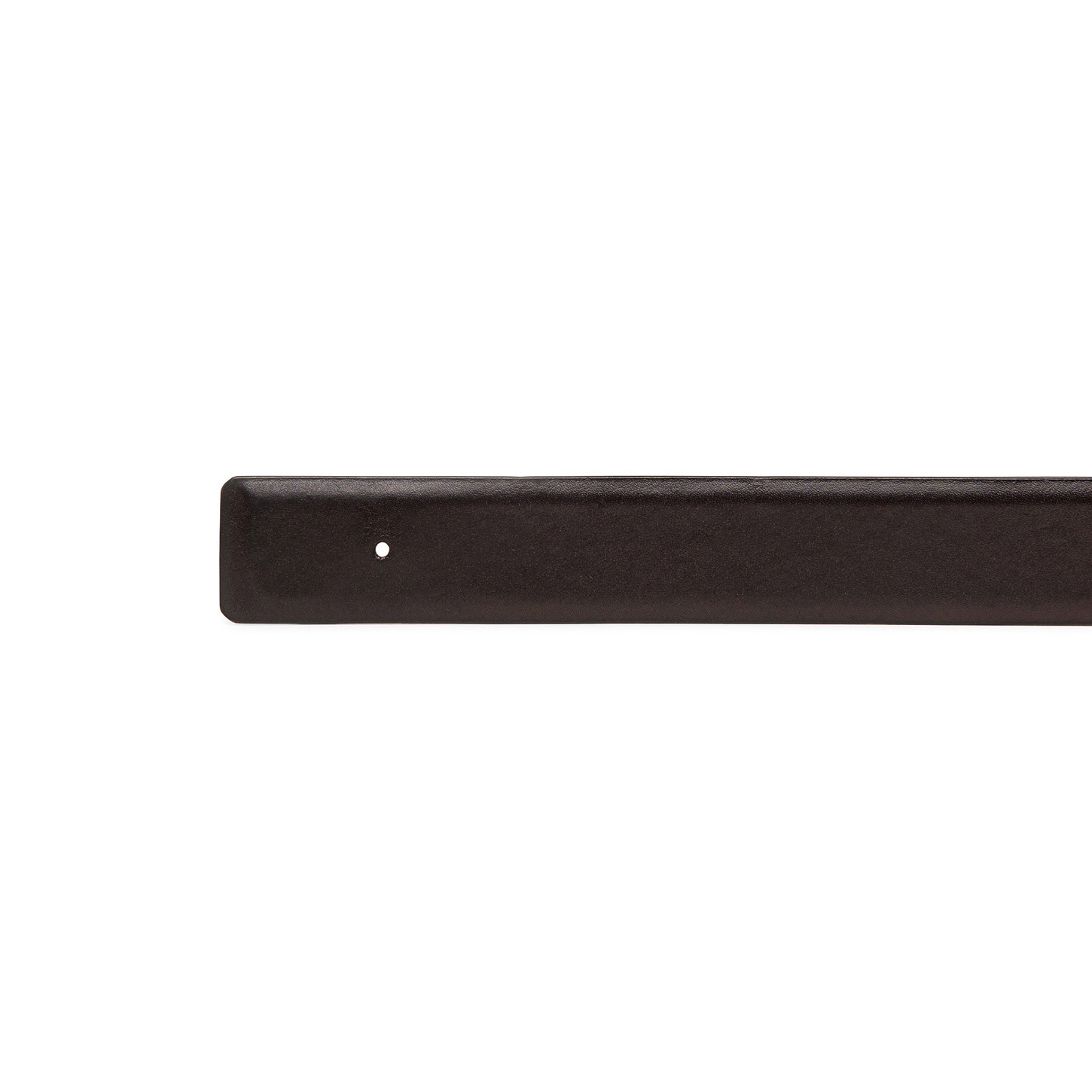 Brown leather belt strap - 5