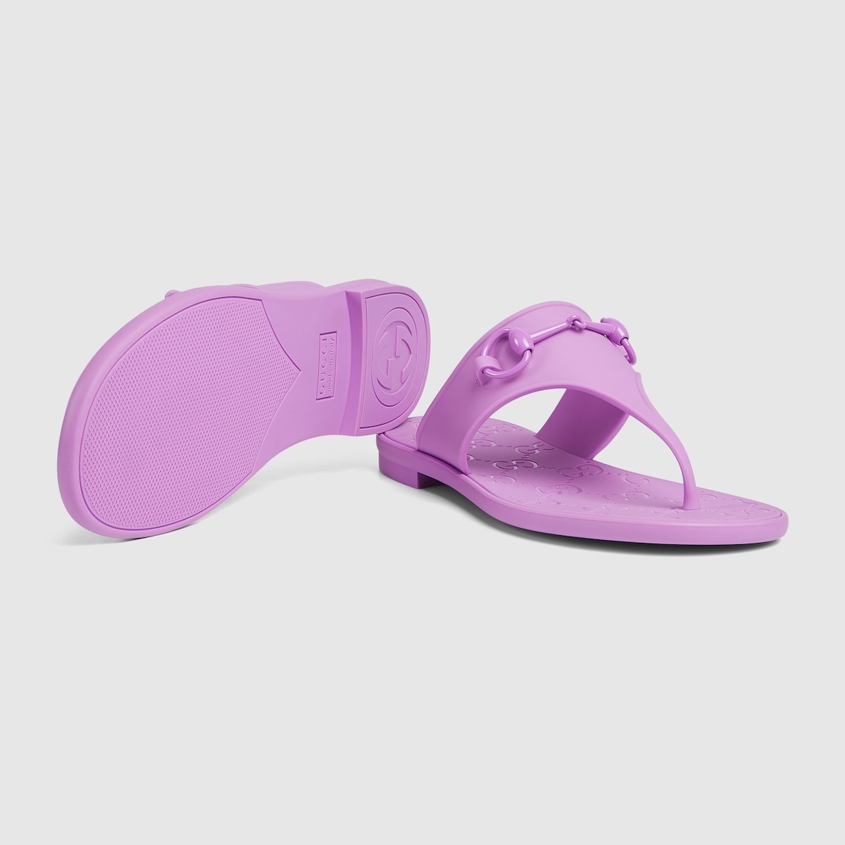 Women's thong sandal with Horsebit - 6