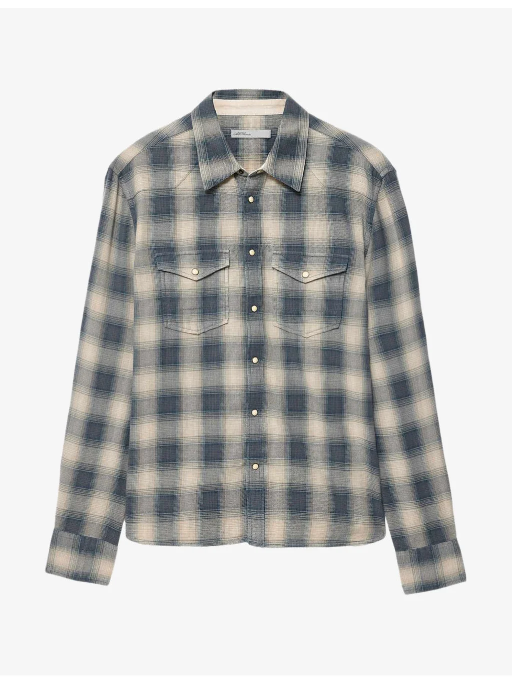 Brook Checked Long-Sleeve Cotton Shirt - 1