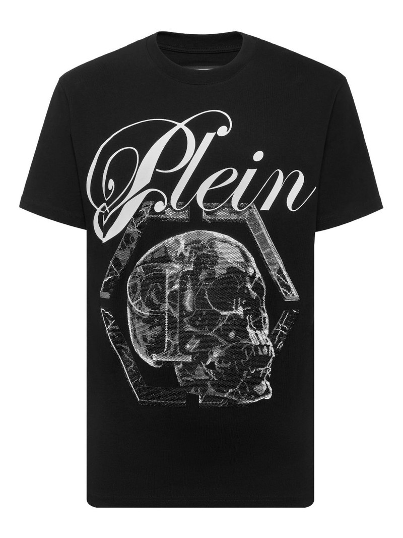 Marble Skull-print T-shirt 1