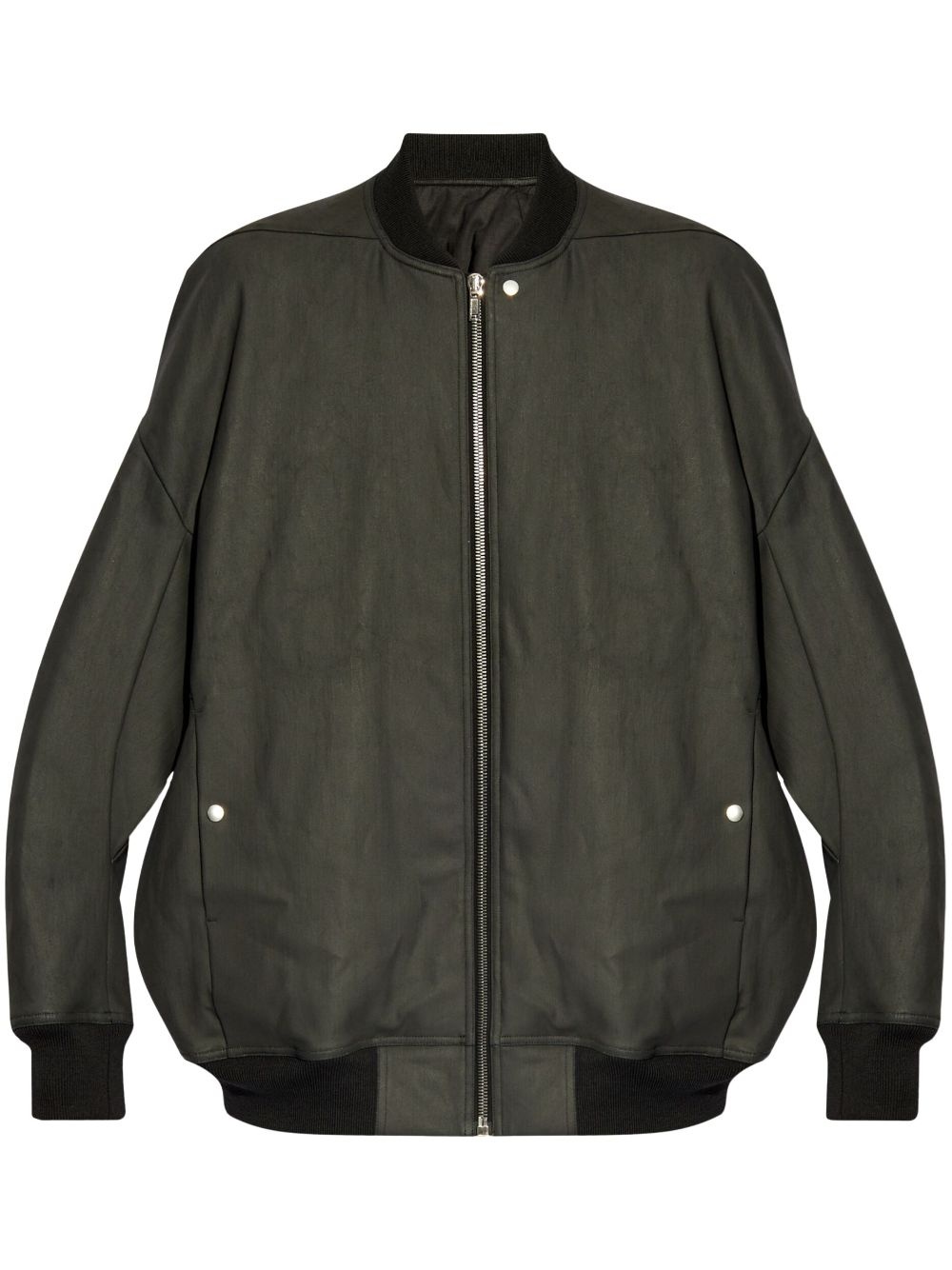 elongated bomber jacket - 1