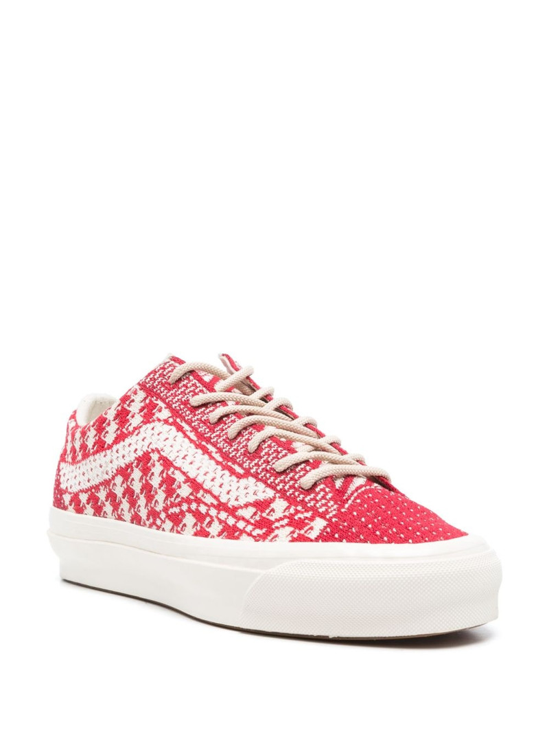 Vans intarsia-knit sneakers outlook