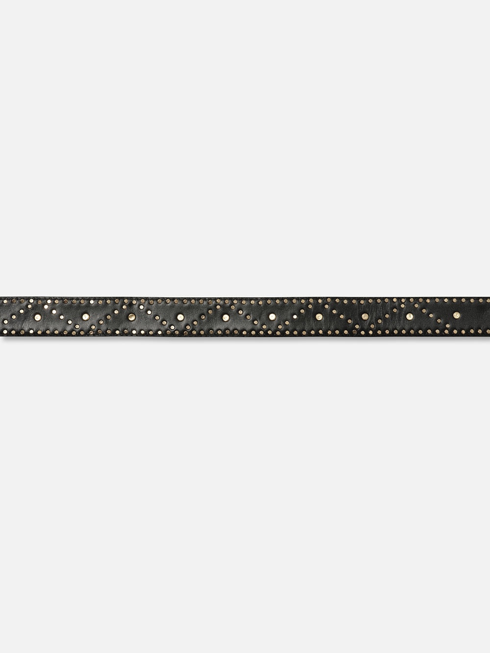 Embellished Belt in Black - 4