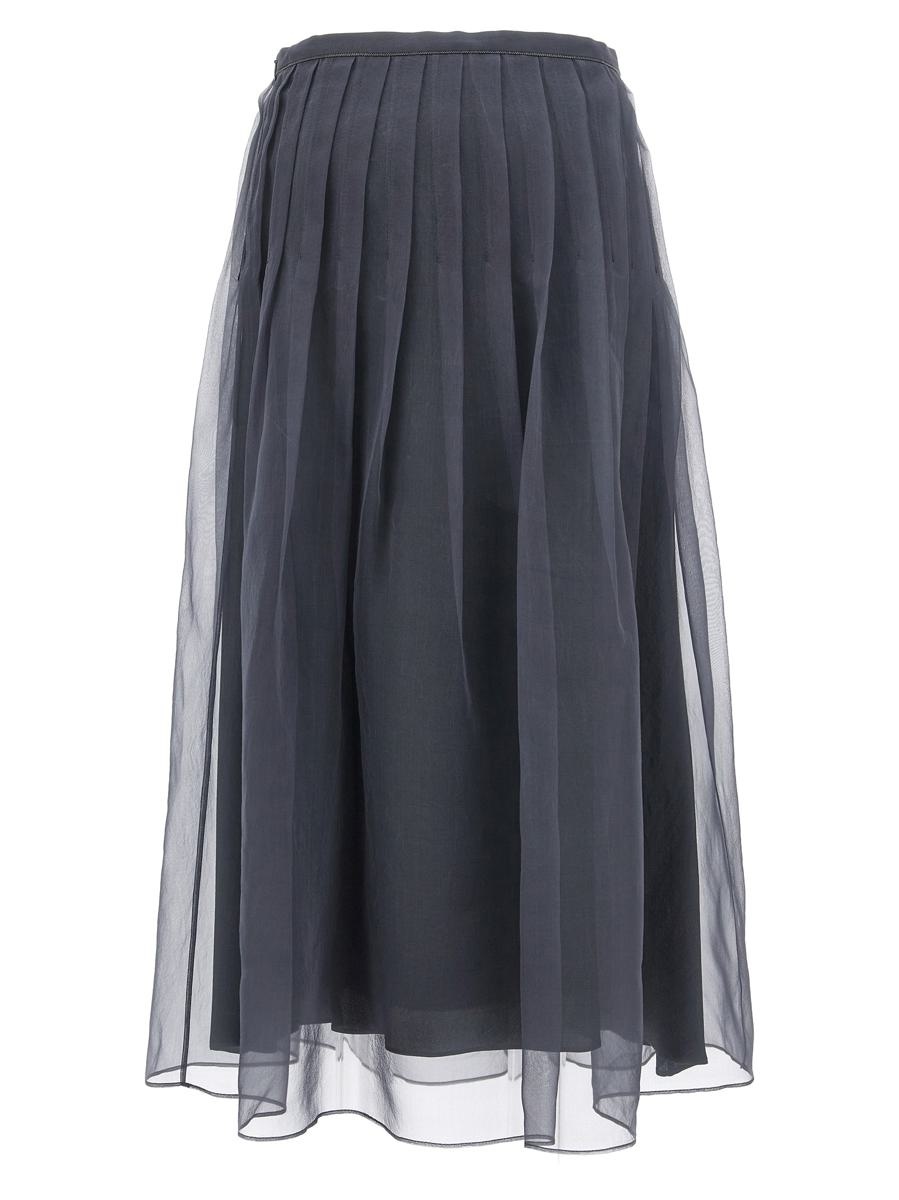 Brunello Cucinelli BRUNELLO CUCINELLI TULLE SKIRT - 2