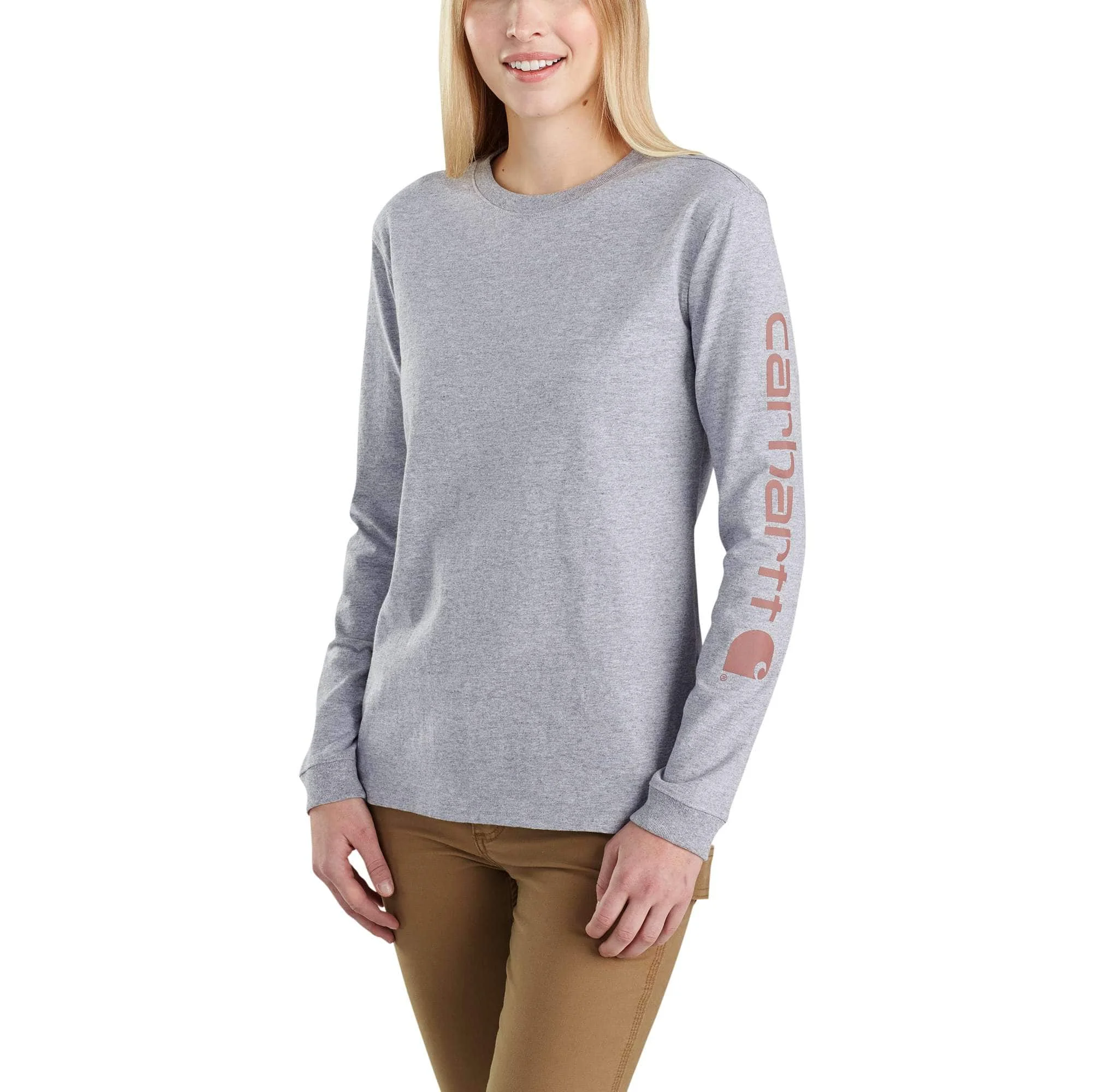 Women's Dearborn Loose LS Logo T-Shirt - 1