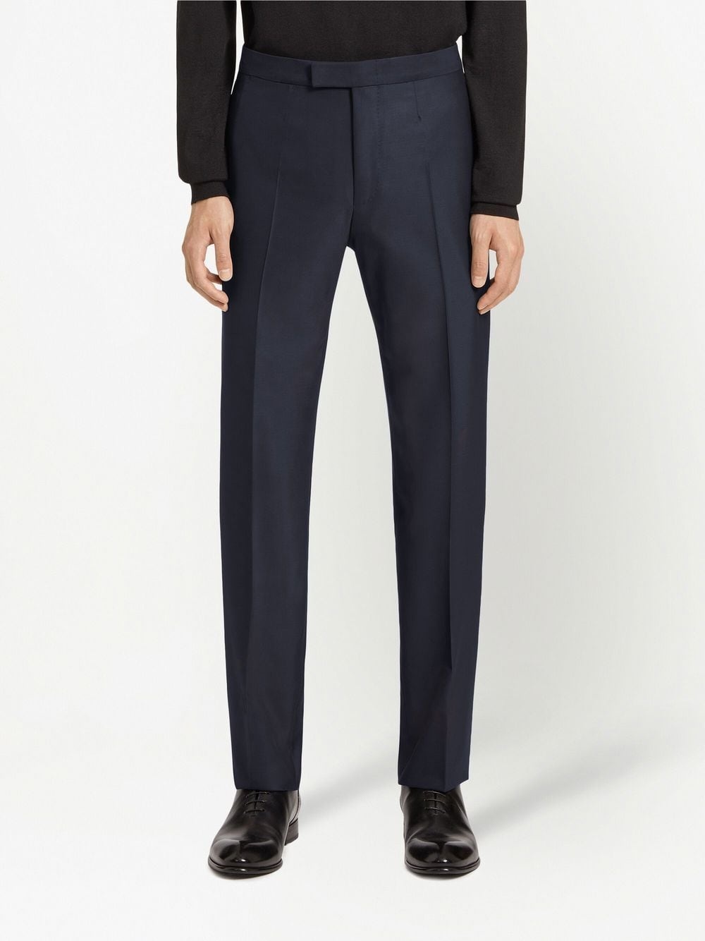 single-breasted peak-lapel suit - 4