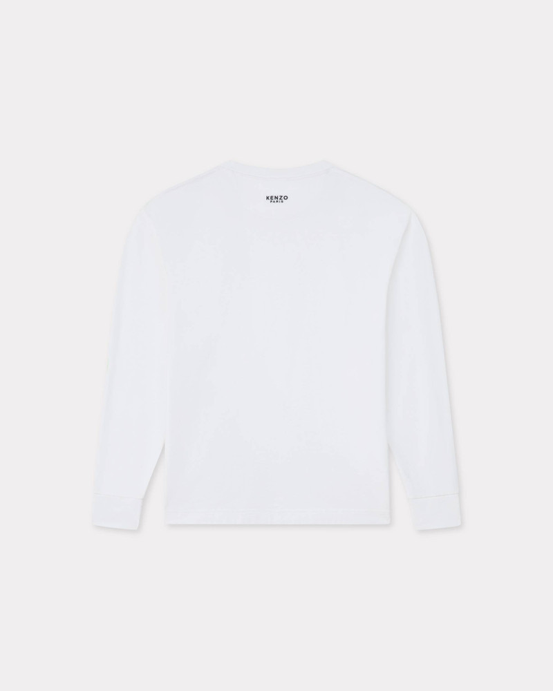 KENZO 'Boke Flower' embroidered long sleeve T-shirt outlook