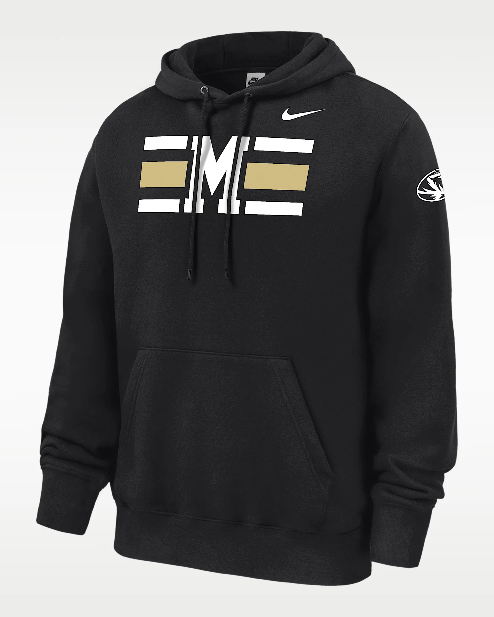 Missouri 100th Anniversary Club Men's Nike College Pullover Hoodie - 1