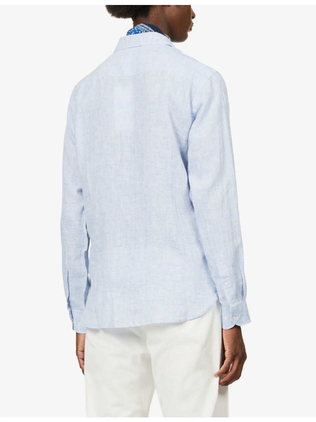 Giles relaxed-fit linen shirt - 4