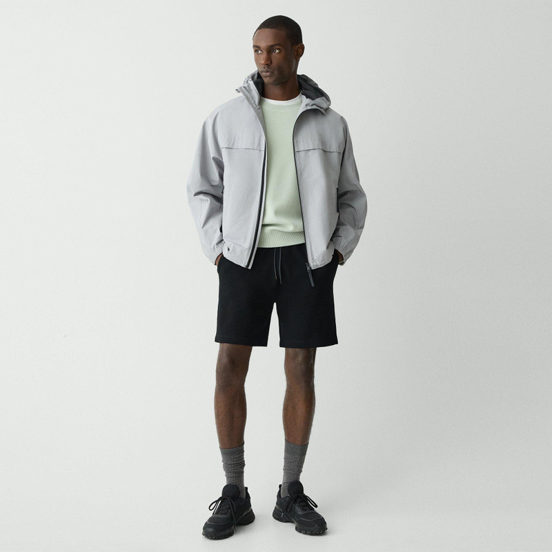 Theory Hooded Jacket in Cotton-Blend outlook