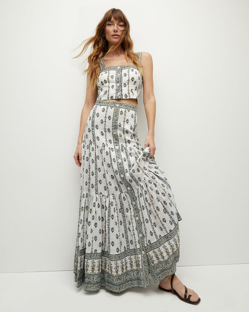 VERONICA BEARD SUNDANCE MAXI SKIRT outlook