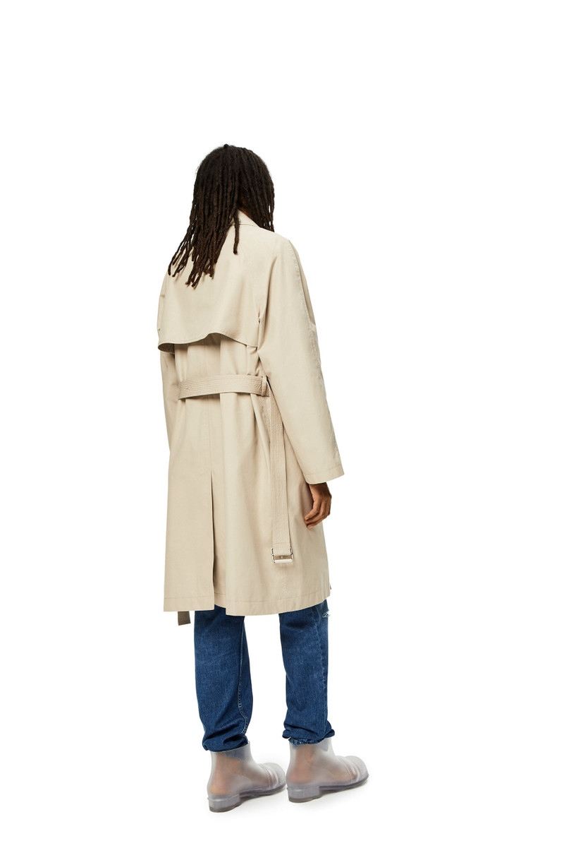 Trench coat in cotton 4