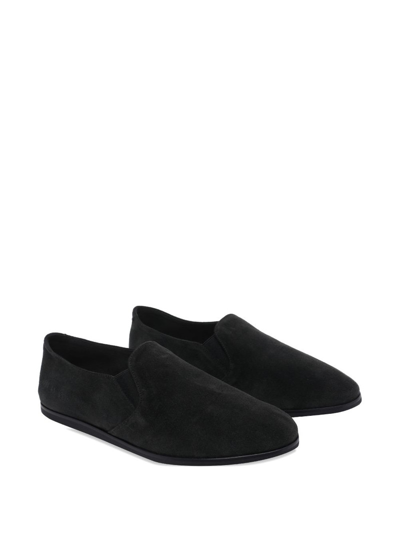 Common Projects round toe suede sneakers outlook