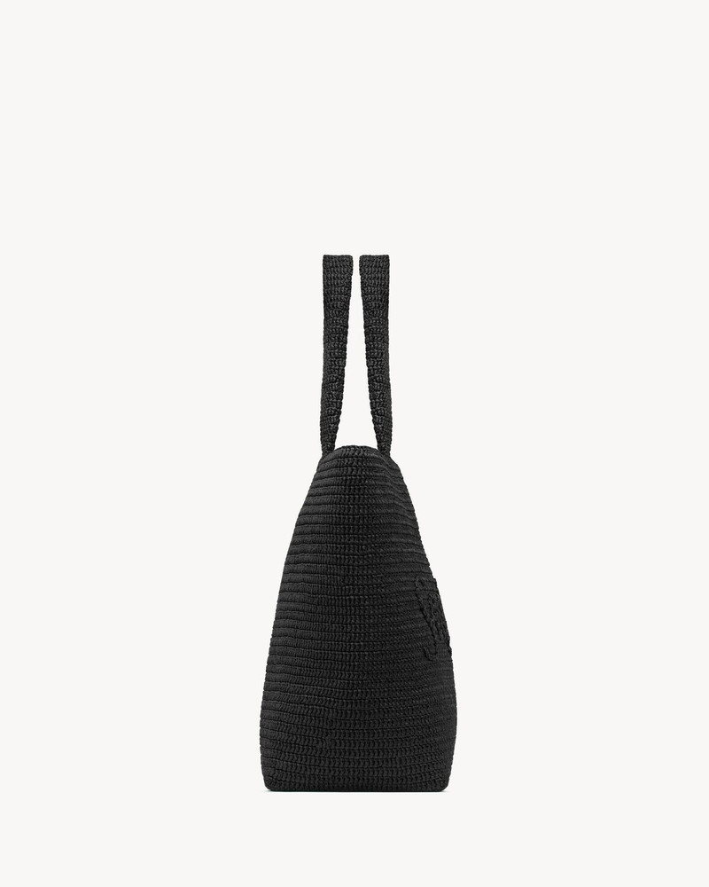 SAINT LAURENT TOTE IN RAFFIA 4