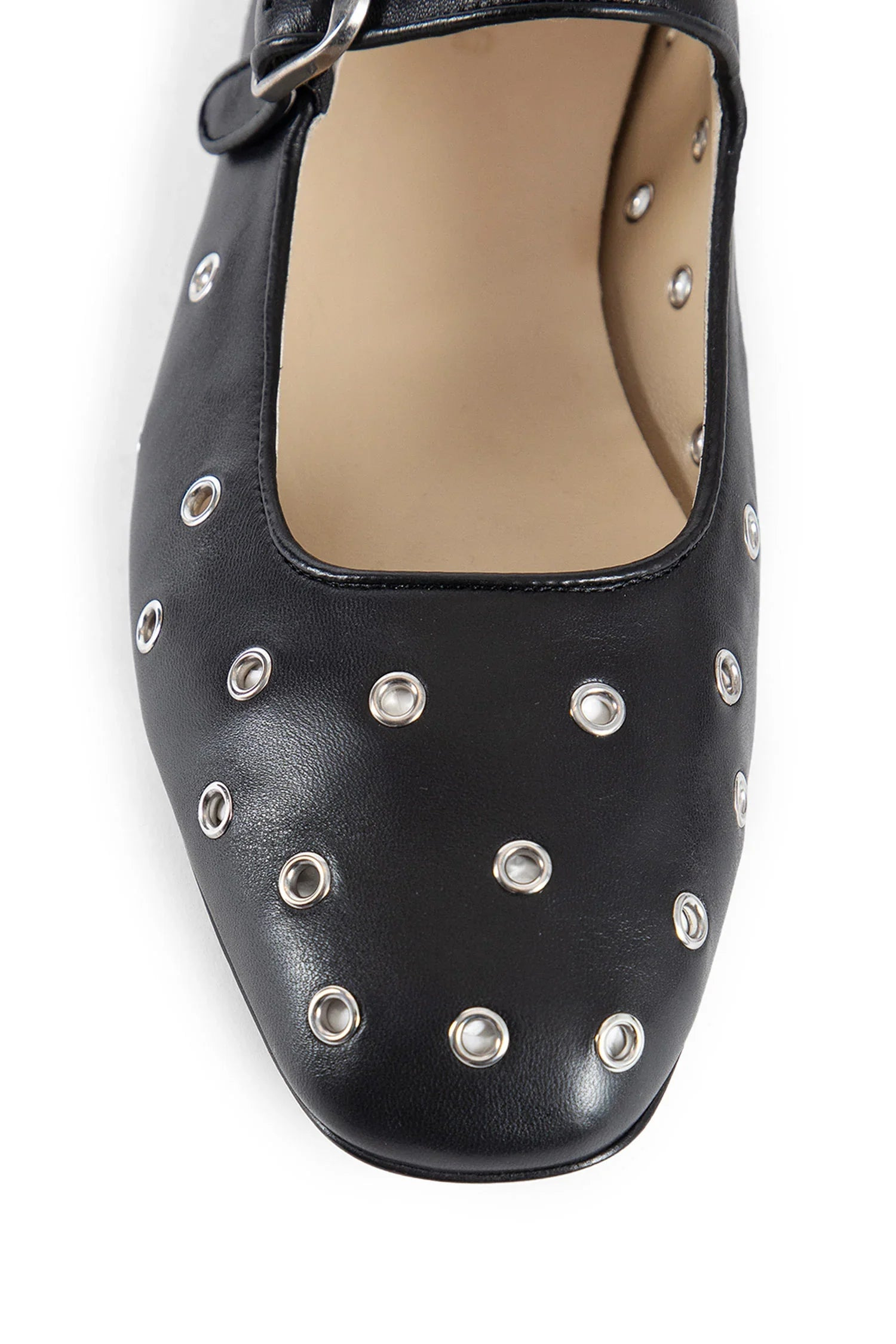 Eyelet-Leather-Mary-Jane-Ballerinas - 5