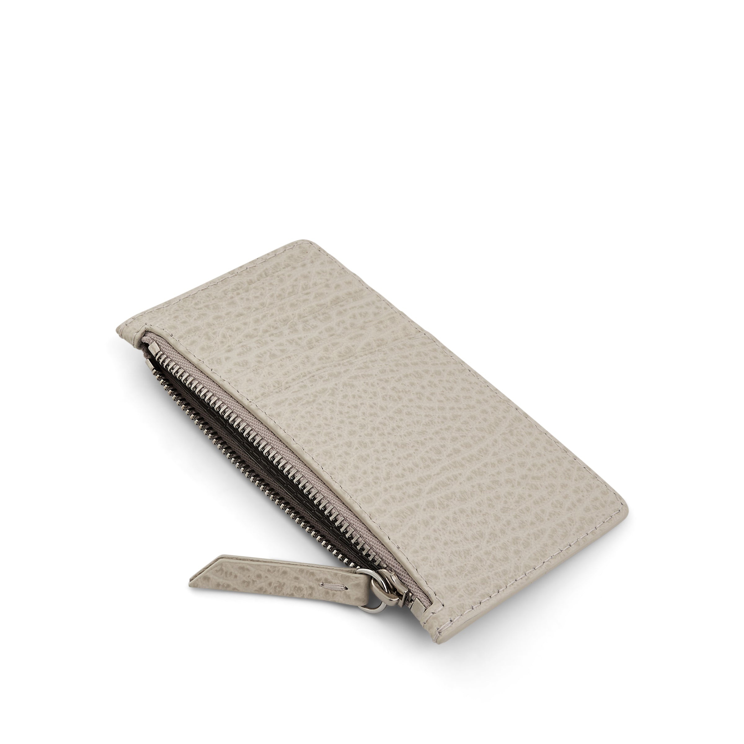 Zip Credit Card Holder in Grey - 3