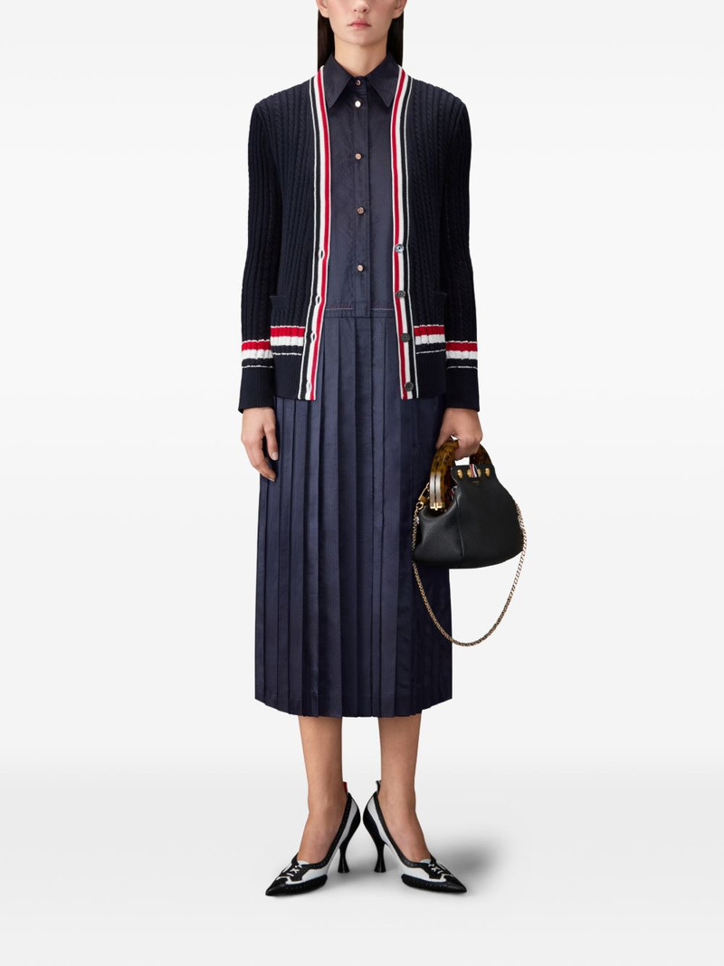 pleated midi dress 6