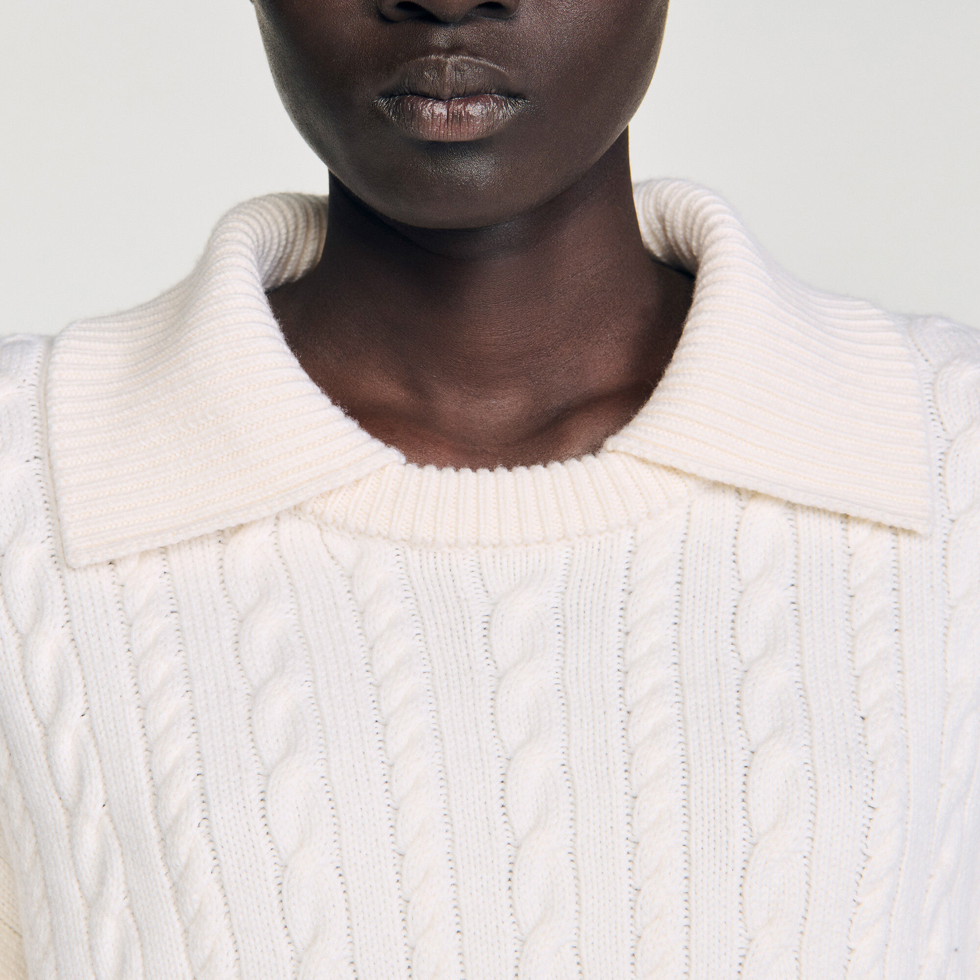 SAILOR-NECK SWEATER - 3
