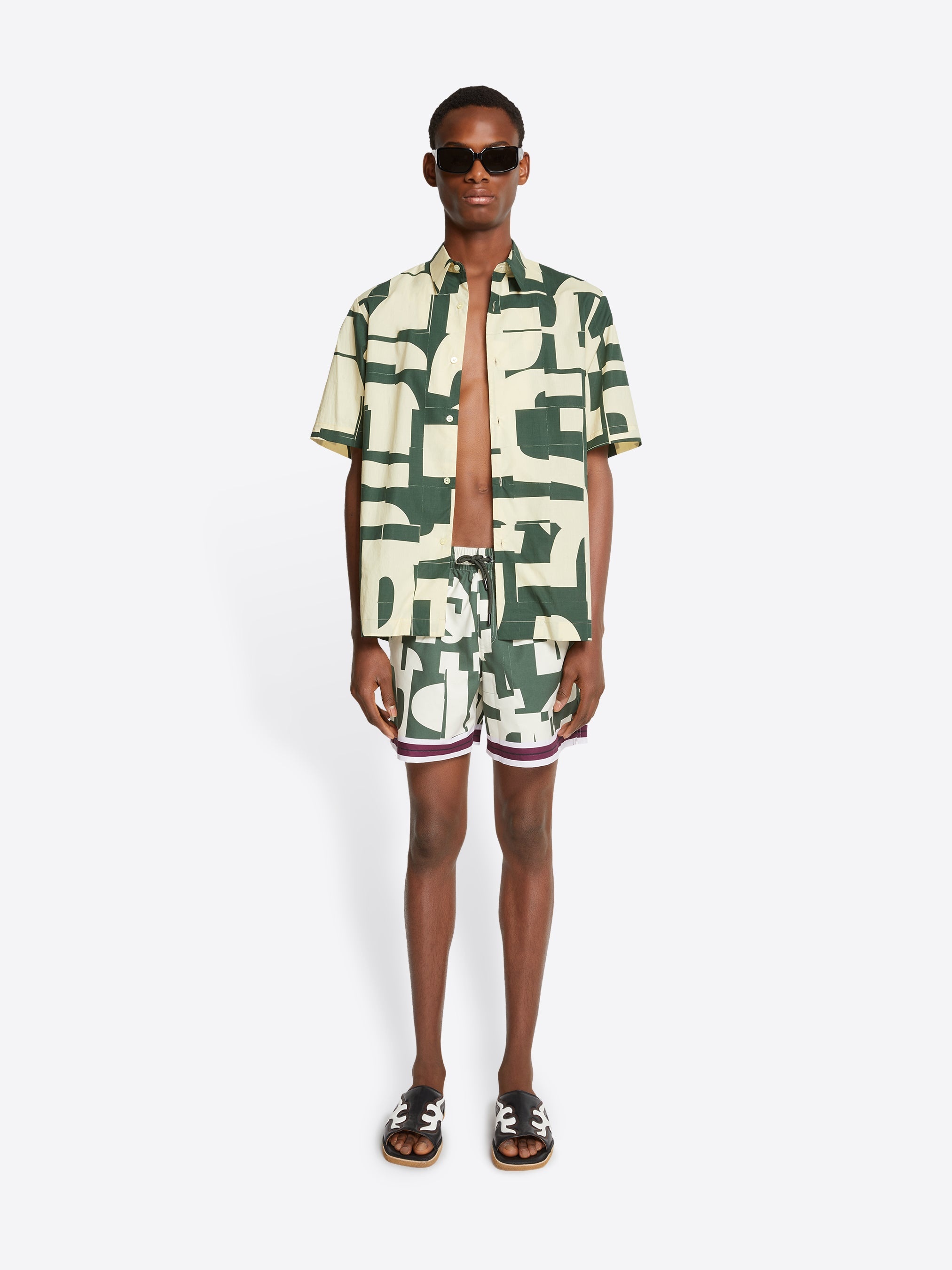 PRINTED SWIM SHORTS - 2