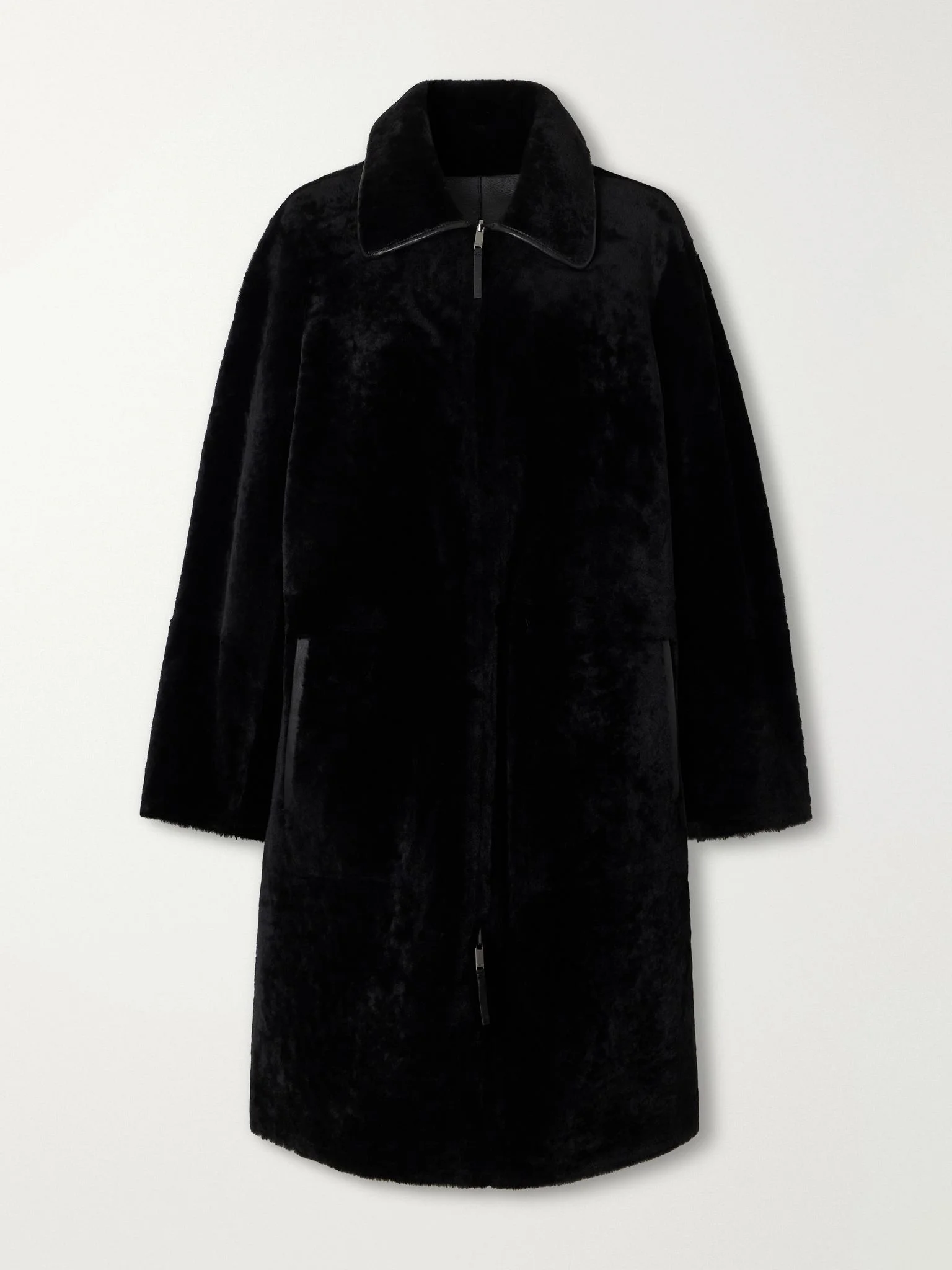 Caspian shearling coat Black - 1