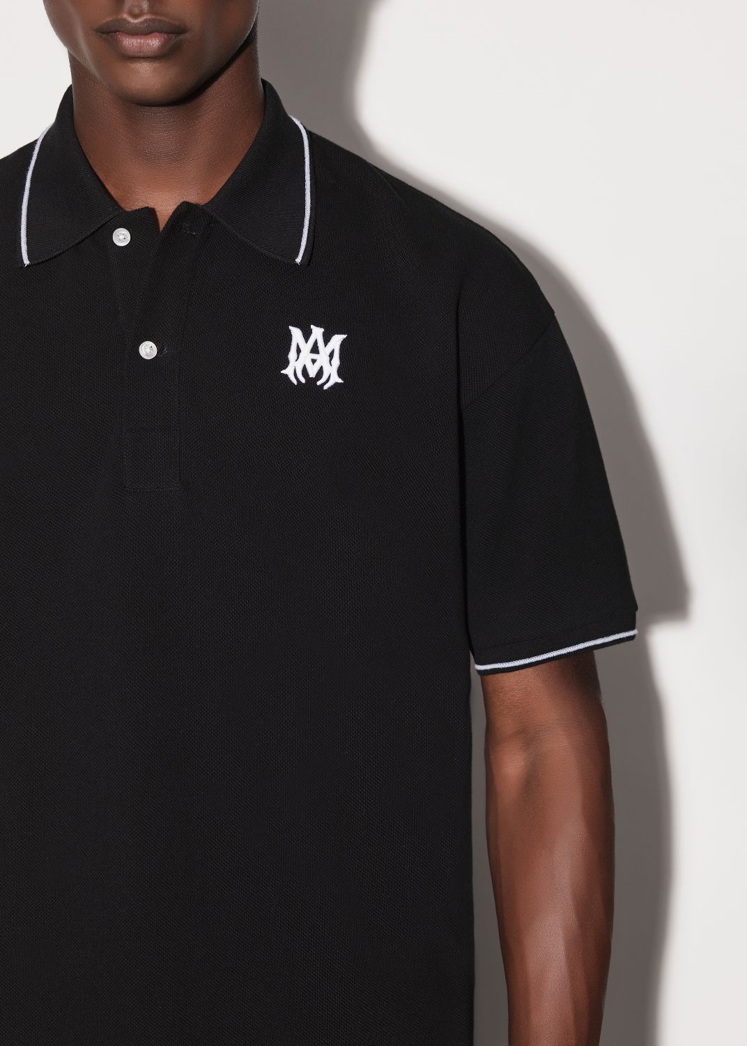 SOLID SHORT SLEEVE POLO - 5