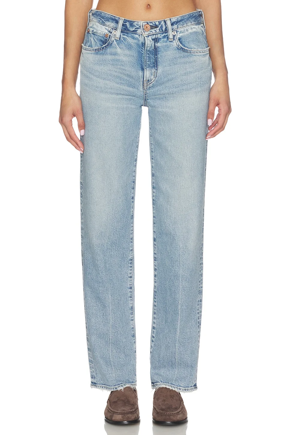 Kingston Tailored Straight Jeans - 1